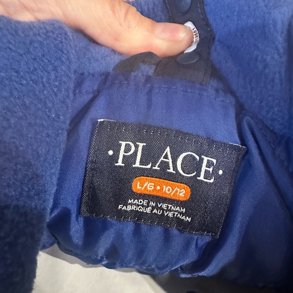 Children’s Place blue youth Large jacket size 10-12 - Picture 6 of 6